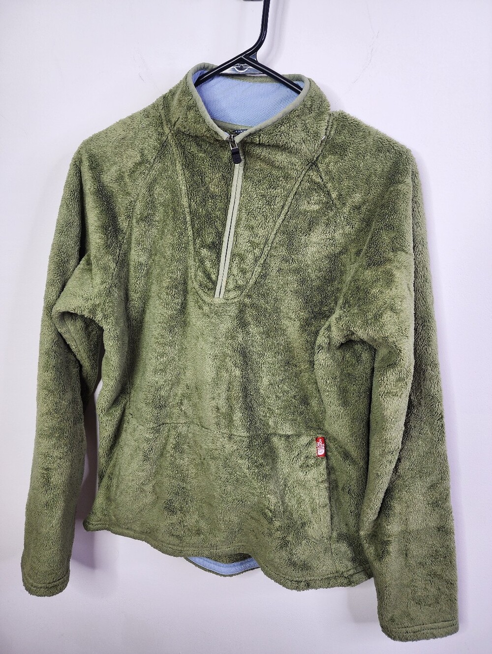 North Face Mossbud 1/4 Zip Acadia Fleece Pullover Jacket Medium
